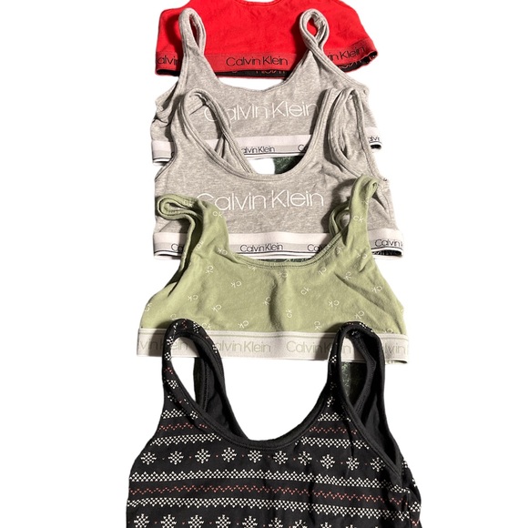 Calvin Klein size 6/6X sport training bras - Picture 3 of 9